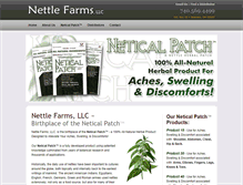 Tablet Screenshot of nettlefarms.com
